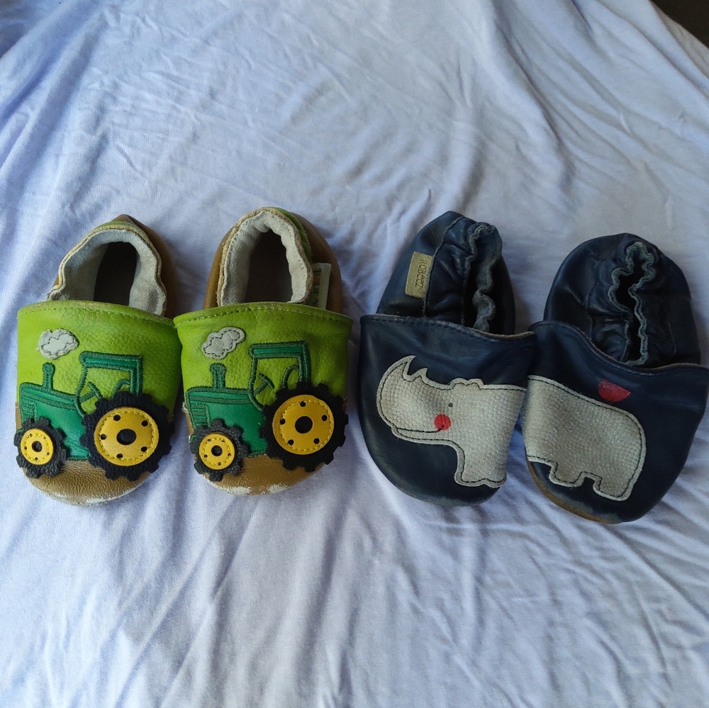 Toddlers leather shoes